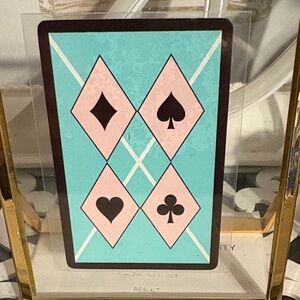 Tiffany Playing Card 6 of ♠️s
